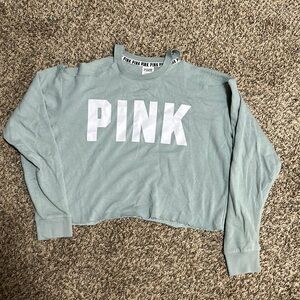 Victoria’s Secret pink cropped sweater
